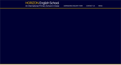 Desktop Screenshot of horizonschooldubai.com